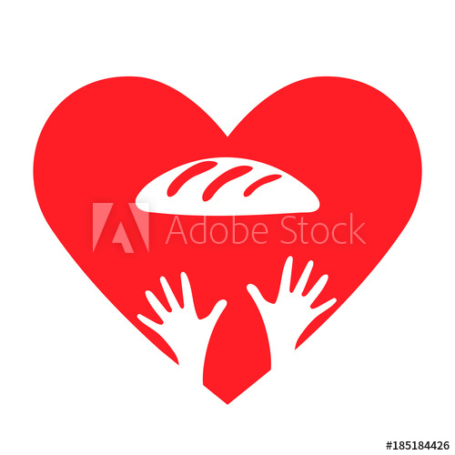 500x500 Printstop Hunger, Malnutrition Or Starvation Vector Illustration