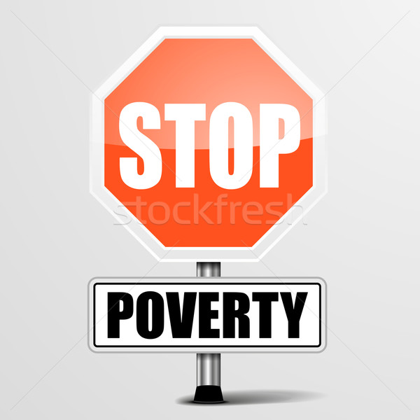 600x600 Stop Poverty Vector Illustration Felix Pergande (Unkreatives