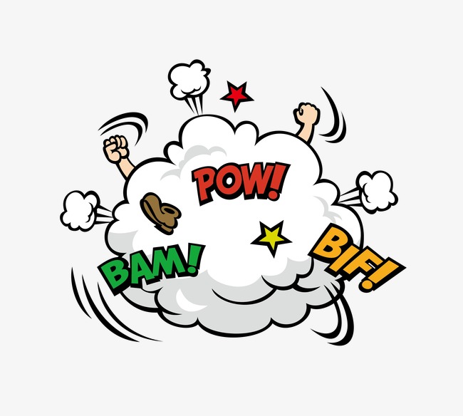 650x584 Pow, Bam, Bif Png And Vector For Free Download