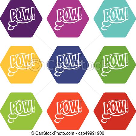 Pow Vector at GetDrawings | Free download