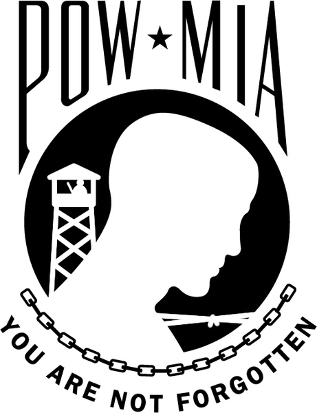 461x600 Pow Mia Free Vector In Encapsulated Postscript Eps ( .eps ) Vector
