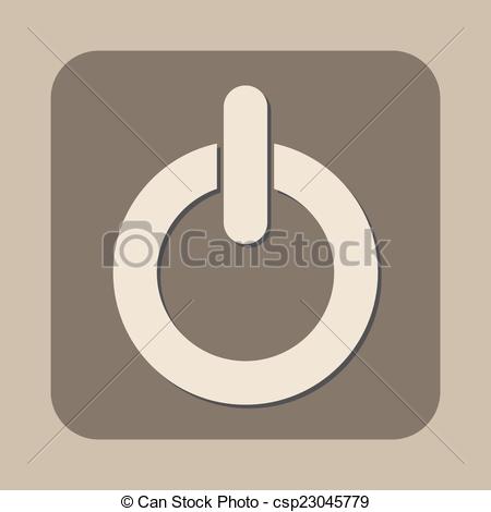 450x470 Power Button Vector Icon.