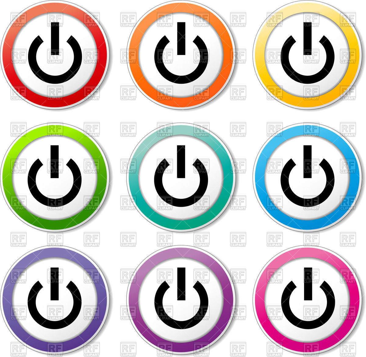 1200x1169 Power Icon