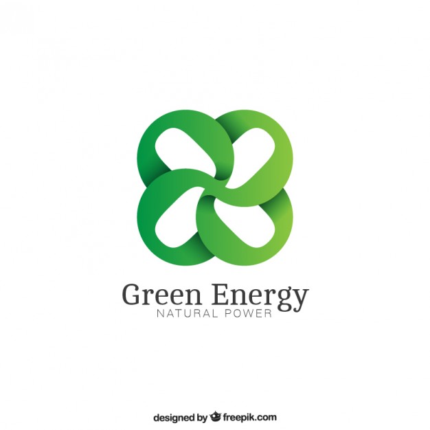 626x626 Green Energy Logo Vector Free Download