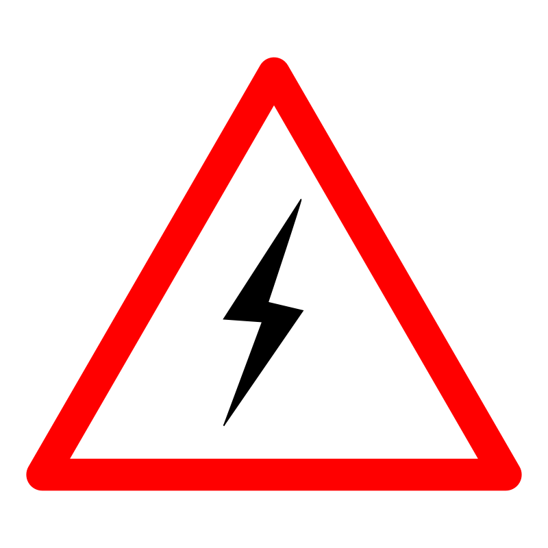 800x800 Power Danger Free Vector 4vector