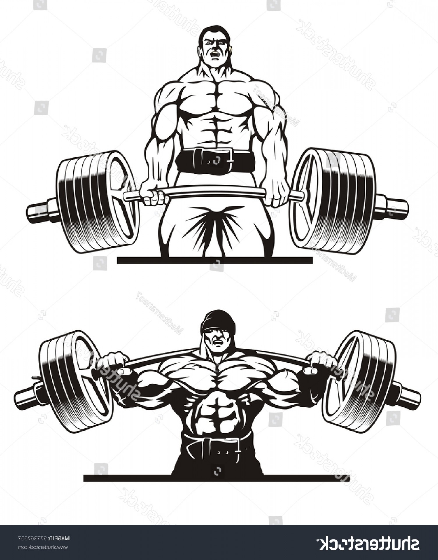 Powerlifting Vector at GetDrawings | Free download