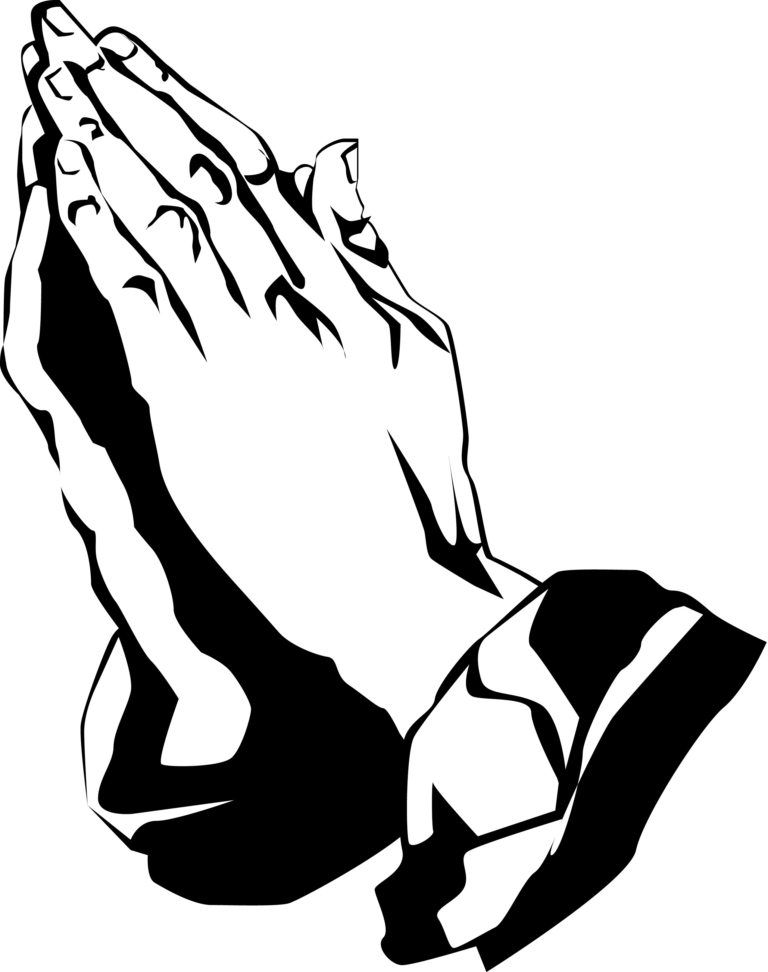 2550x3229 Collection Of Free Clipart Praying Hands Silhouette Download