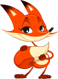 190x260 Fox Predator Animal Wildlife Kids Image Vector Art By Andriy