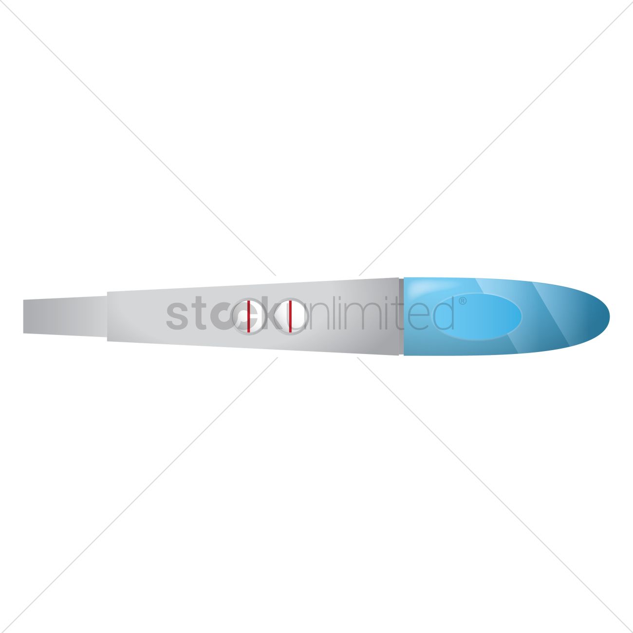 1300x1300 Pregnancy Test Kit Vector Image