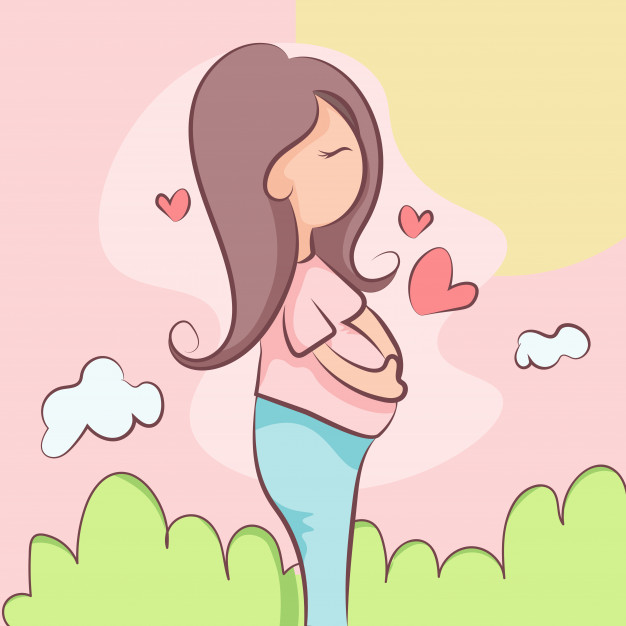 626x626 Pregnant Vector Premium Download