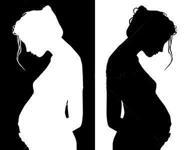 380x301 Pregnant Vector