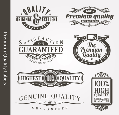 500x482 Premium Quality Labels 22 Free Vector Graphic Download