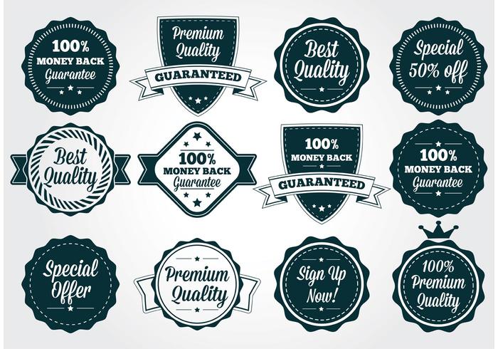 700x490 Premium Quality Vector Badges