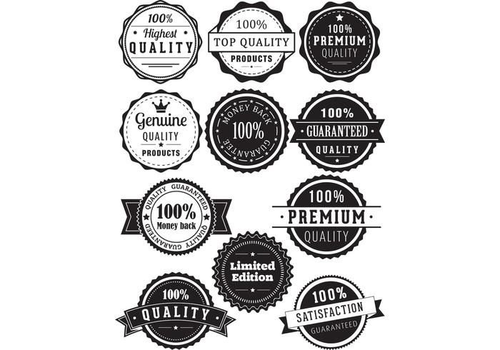 700x490 Quality Vector Badges Free Vector Art