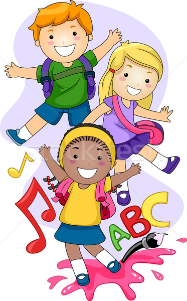 373x600 Preschool Kids Vector Illustration Lenm ( 1170196) Stockfresh