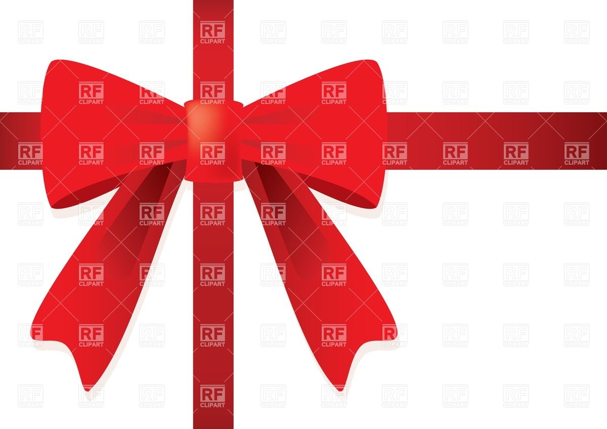 1200x849 Red Gift Bow Vector Image Vector Artwork Of Design Elements