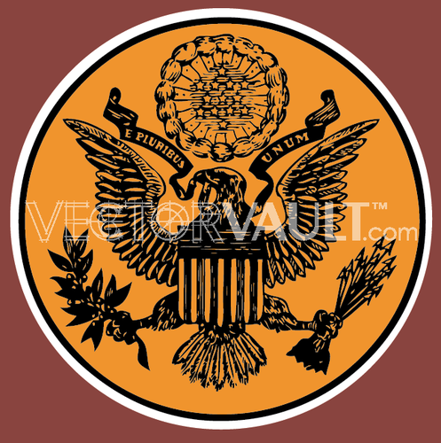 497x500 Buy Vector Us Presidential Seal Icon Logo Graphic Royalty Free Vectors