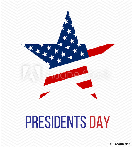 450x500 Presidents Day Vector Background