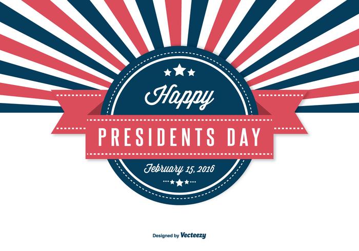 700x490 Retro Presidents Day Illustration