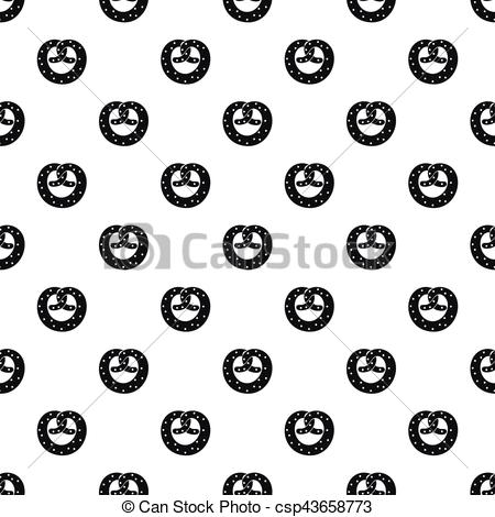 450x470 Pretzel Pattern, Simple Style. Pretzel Pattern. Simple