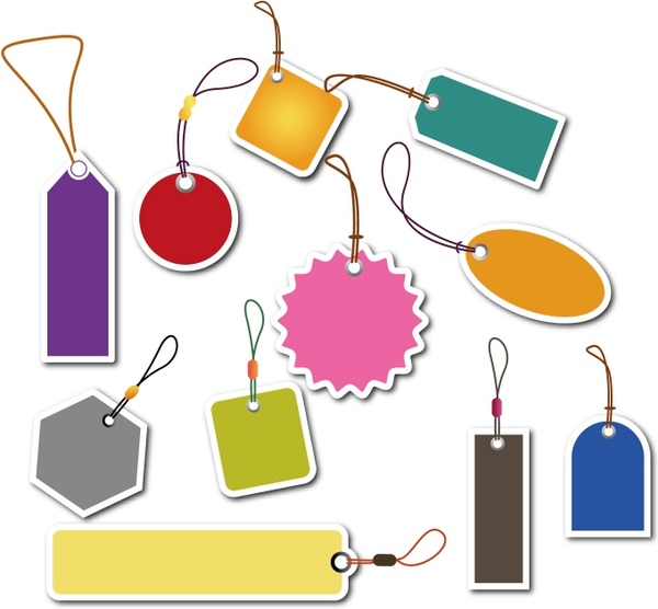 600x556 Price Tags Collection Free Vector In Adobe Illustrator Ai ( .ai