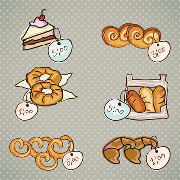 368x368 Bakery And Cake With Price Tags Vector Png Images, Backgrounds And