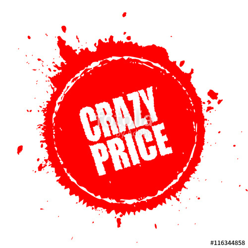 500x500 Crazy Price Splash Icon Stock Image And Royalty Free Vector Files