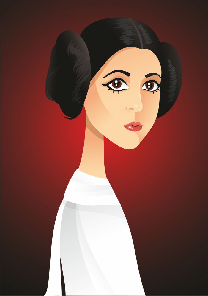 700x992 Princess Leia By Nicoletaionescu