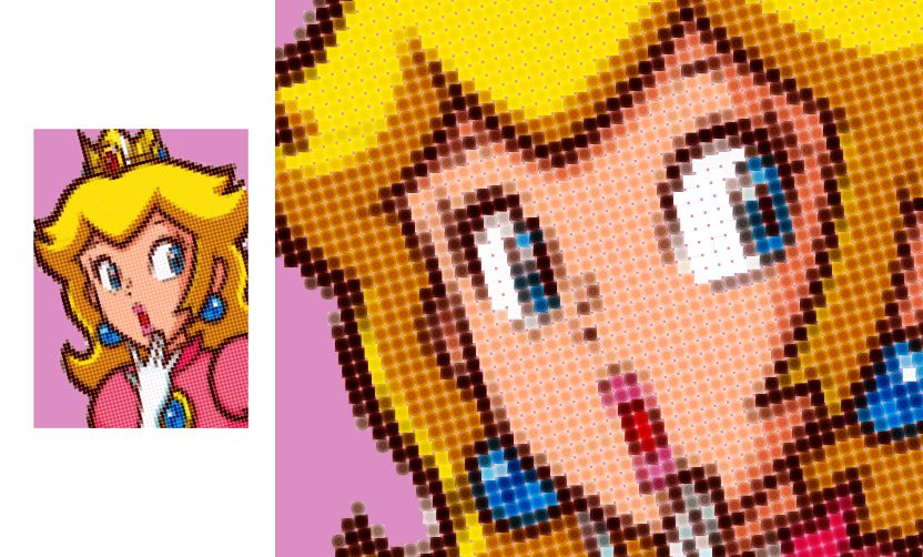 832x502 Princess Peach Vector Illustration. Illustration