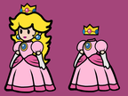 144x108 Artvector ]} Paper Princess Peach Outlineclothes On Scratch