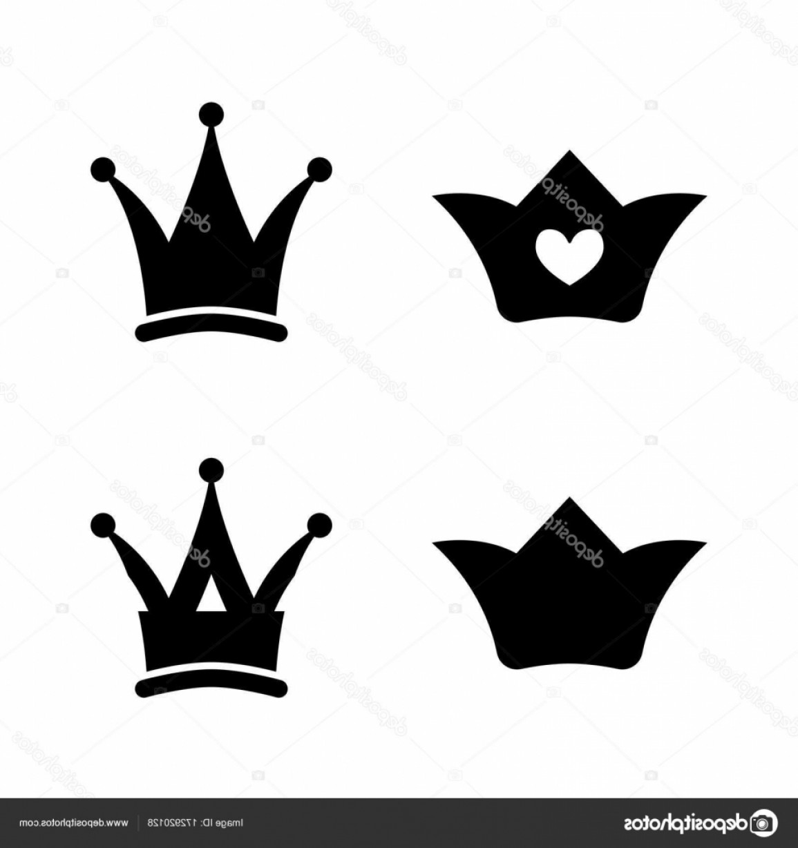 1155x1228 Stock Illustration Crown Icons Princess Crown Vector Lazttweet