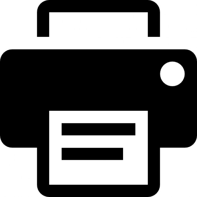 626x626 Printer Icons Free Download