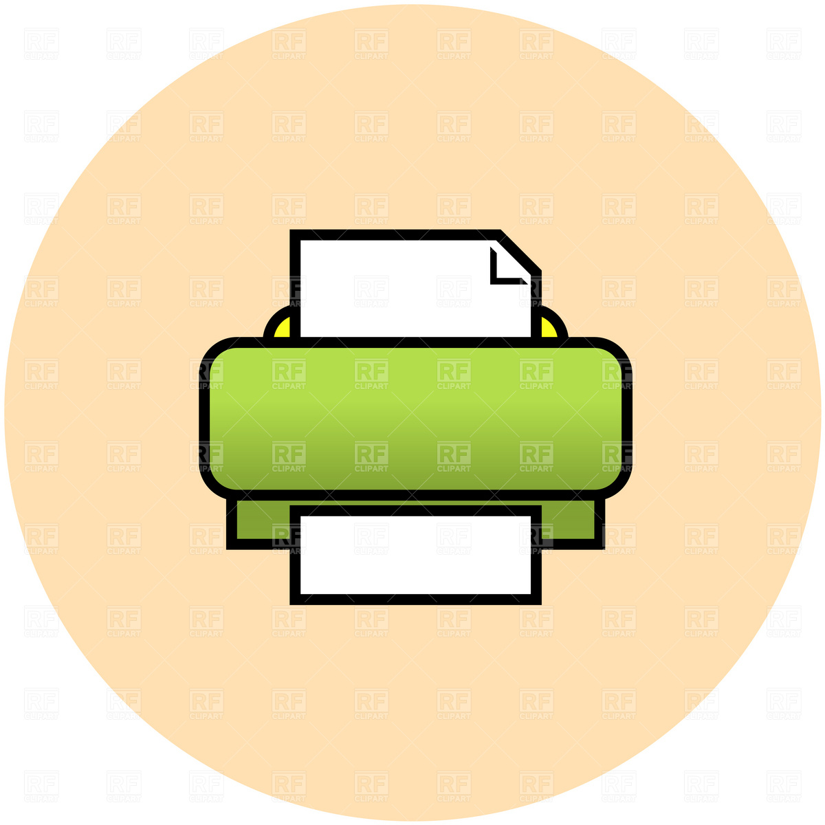 1200x1200 Printer Icon Free Vector Image Vector Artwork Of Icons And