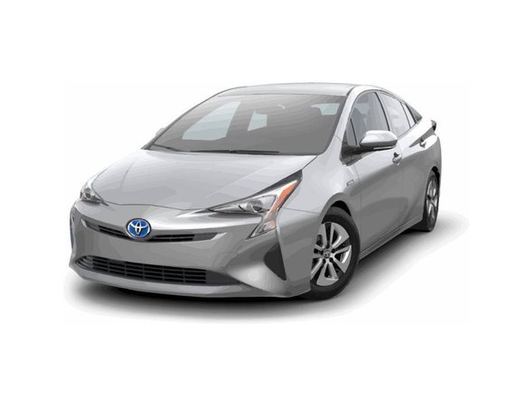 570x440 Toyota Prius Front Side Color Vector Vectorized Print Ultra Etsy