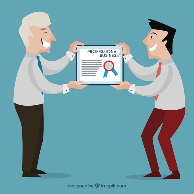 625x626 Professional Business Award Vector Free Download