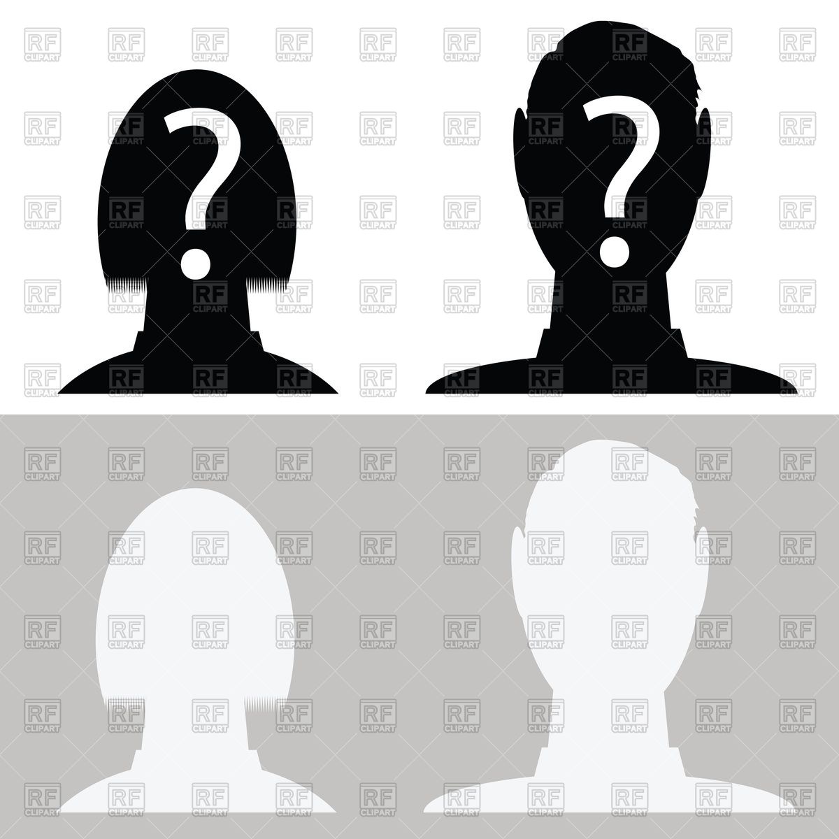 1200x1200 Avatar For Unknown Profile Vector Image Vector Artwork Of Icons