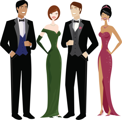 419x410 White Dress Clipart Prom Dress 4055152