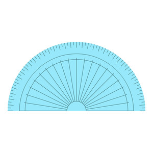300x300 Protractor Royalty Free Vectors
