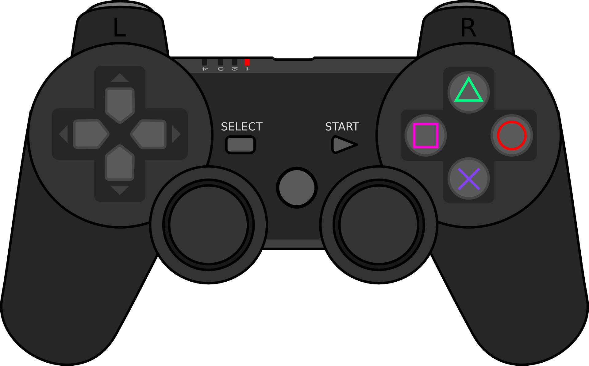 1920x1193 Images Of Game Controller Vector