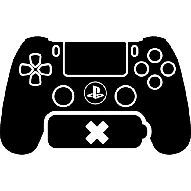 626x626 Ps4 Game Control With No Battery Icons Free Download