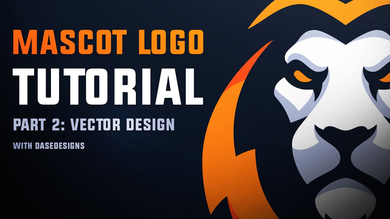 1280x720 Mascot Logo Tutorial Pt 2 Vector Design With Dase