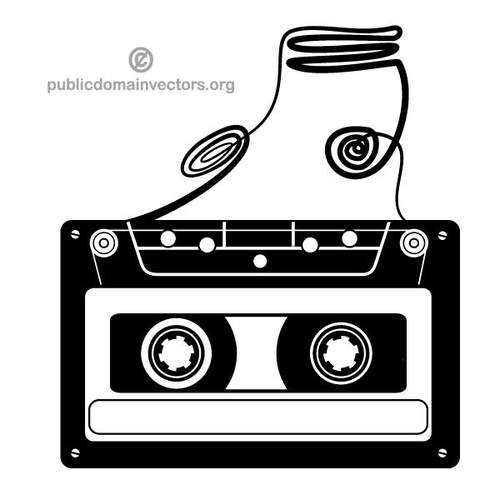 500x500 Pact Cassette Clip Art Image Public Domain Vector Art For