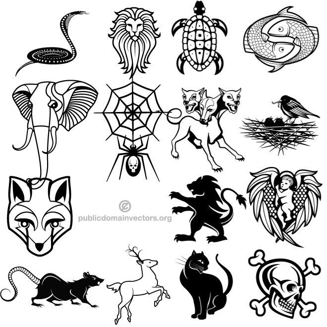 660x660 Vector Pack In Public Domain