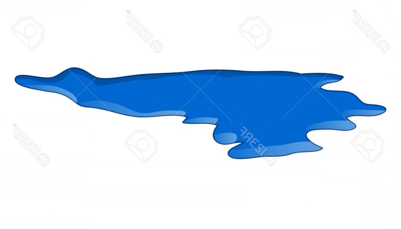 1560x891 Photostock Vector Water Puddle Vector Symbol Icon Design