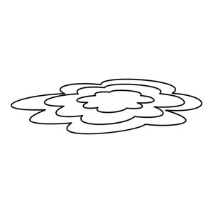 300x300 Puddle Of Water Royalty Free Vectors