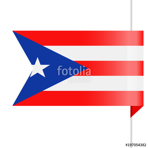 500x500 Puerto Rico Flag Vector Bookmark Icon Stock Image And Royalty