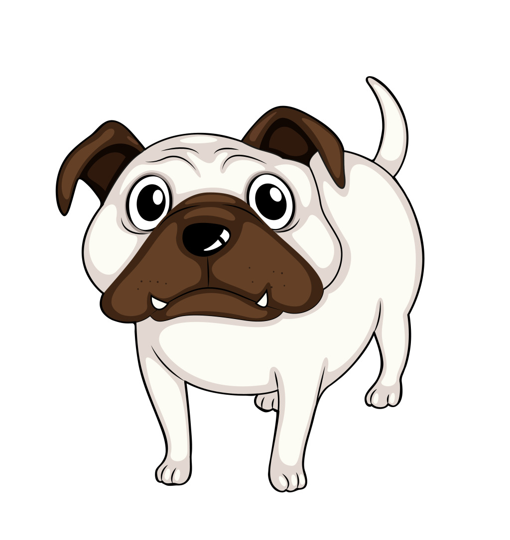 1024x1085 Pug Vector Eps Free Download Eps Files