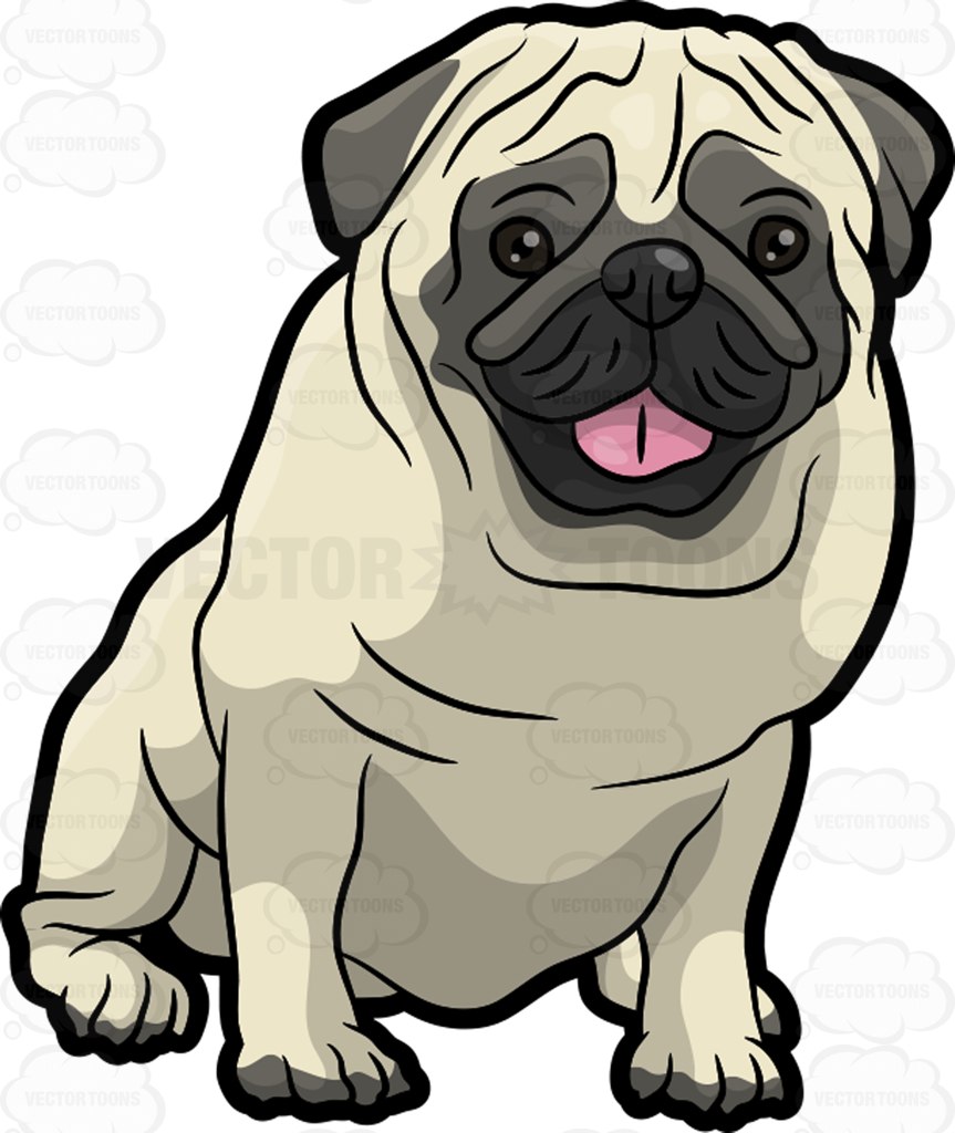 863x1024 Pug Clipart Dof ~ Frames ~ Illustrations ~ Hd Images ~ Photo
