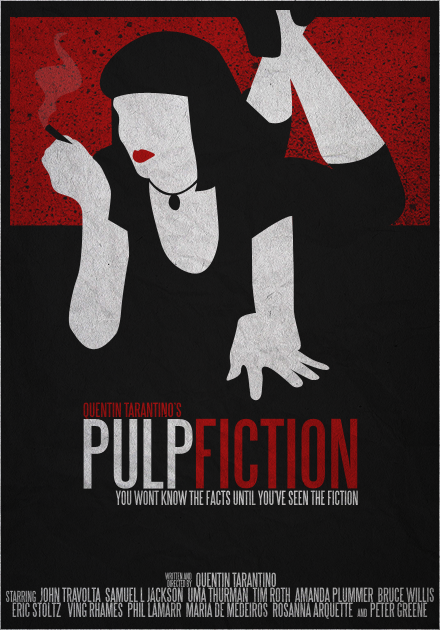440x630 Pulp Fiction Poster By Samraw08