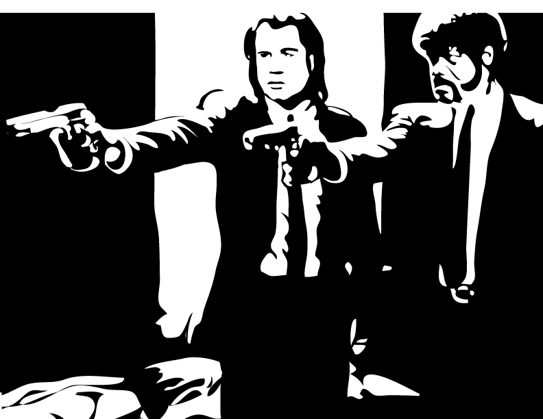 Pulp Fiction Vector at GetDrawings | Free download